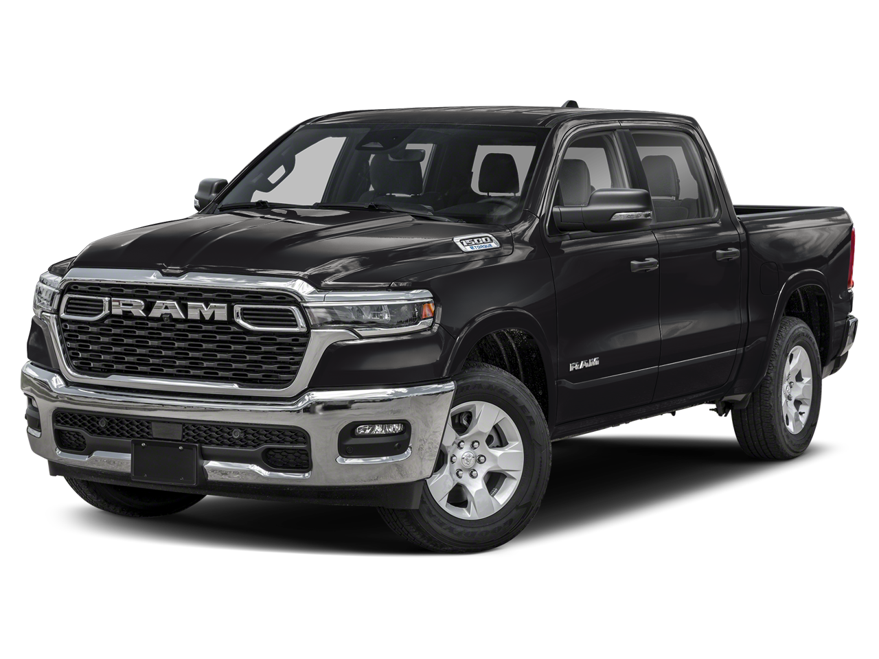 New - 2026 RAM 1500 Big Horn Crew 4X4 / Level 2, Side Steps