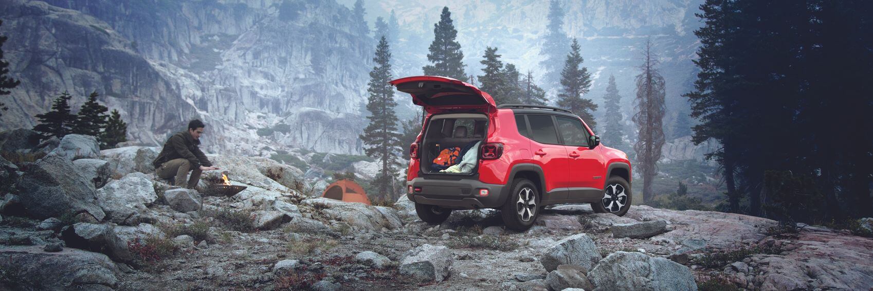 The Jeep Renegade off-road